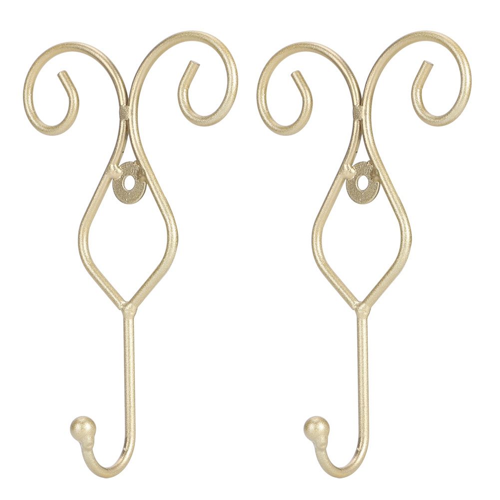2pcs Wall Mounted Bathroom Kitchen Door Hook Wall Picture Towel Clothes Hat view 8