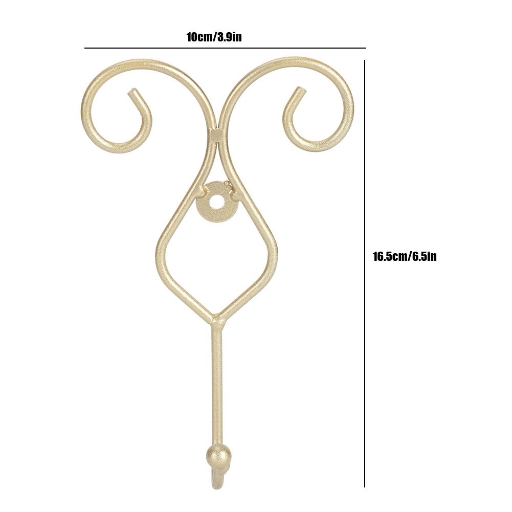 2pcs Wall Mounted Bathroom Kitchen Door Hook Wall Picture Towel Clothes Hat view 12