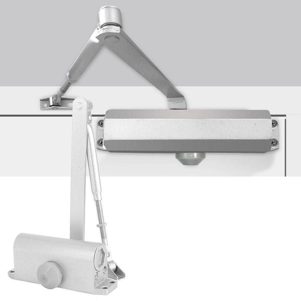Modern Automatic Adjustable Hydraulic Buffer Fire Door Closer Positioning view 9