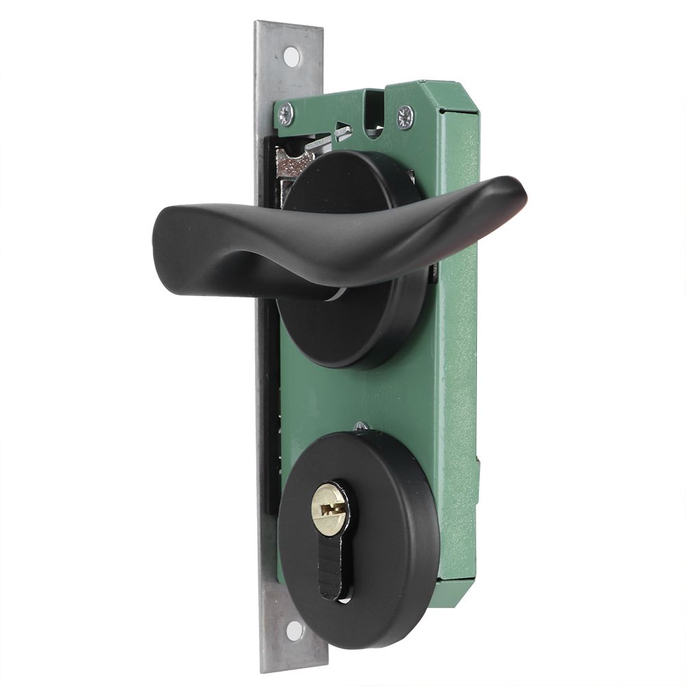 Space Aluminum Door Lock Set KeyedLocking Door Handle Lever Hardware Accessory view 5