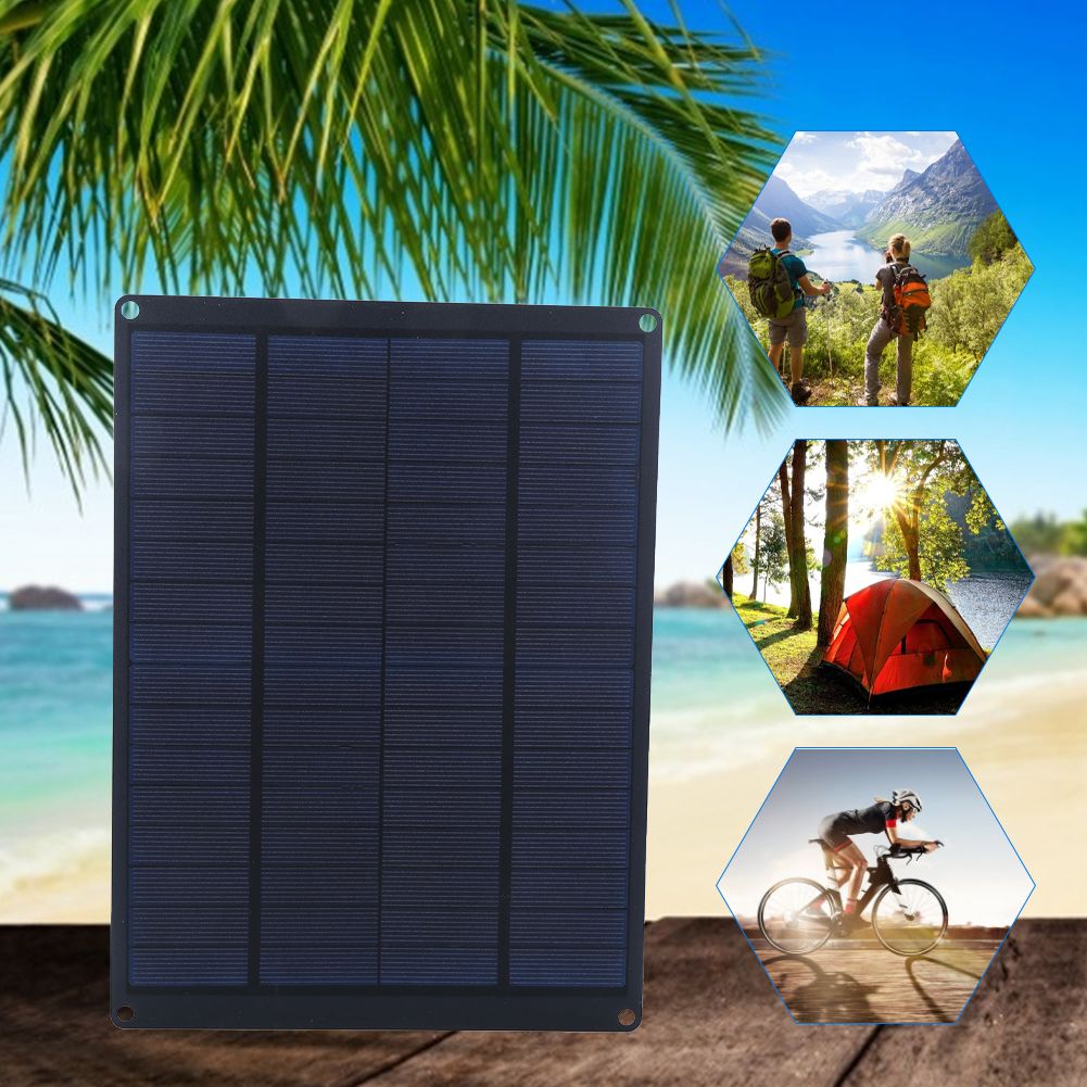 10W Solar Panel Kit Waterproof Portable Power Charger Photovoltaic Panel for view 9