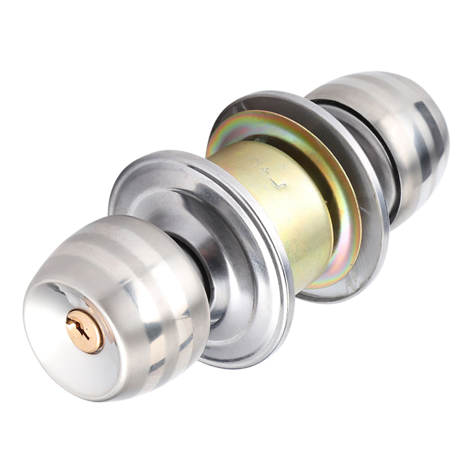 Household Stainless Steel Door Locks Short Tongue Spherical Door Lock for view 5