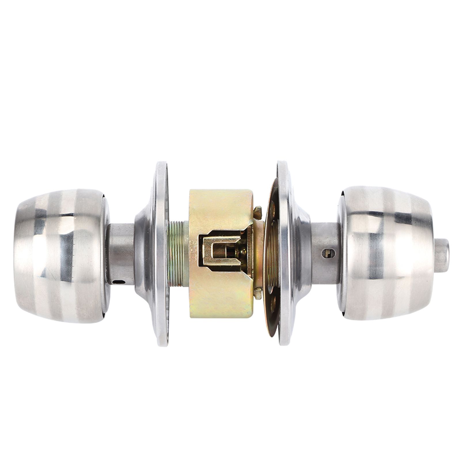Household Stainless Steel Door Locks Short Tongue Spherical Door Lock for view 7