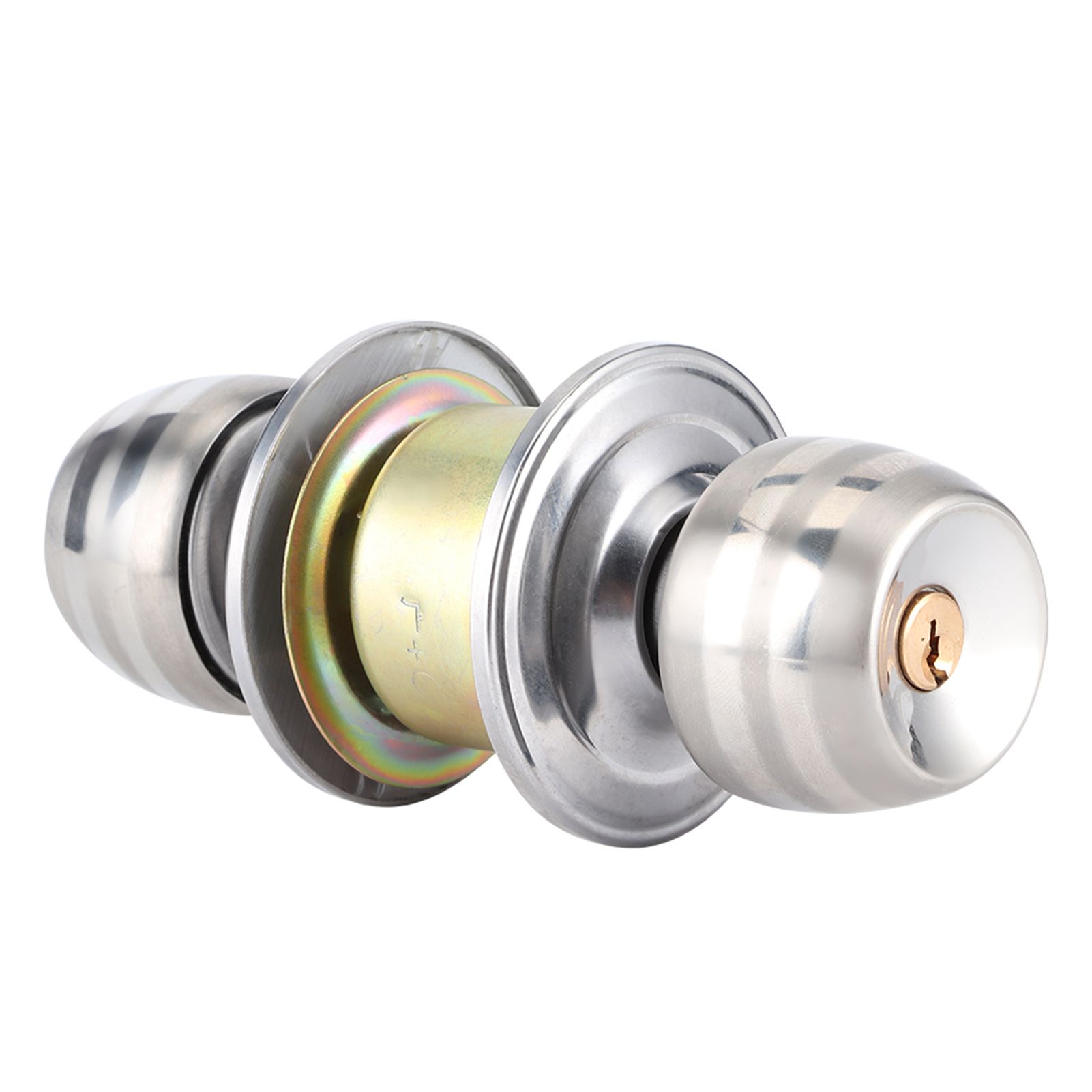 Household Stainless Steel Door Locks Short Tongue Spherical Door Lock for view 9