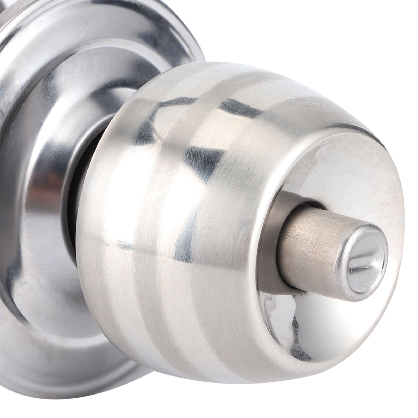 Household Stainless Steel Door Locks Short Tongue Spherical Door Lock for view 11