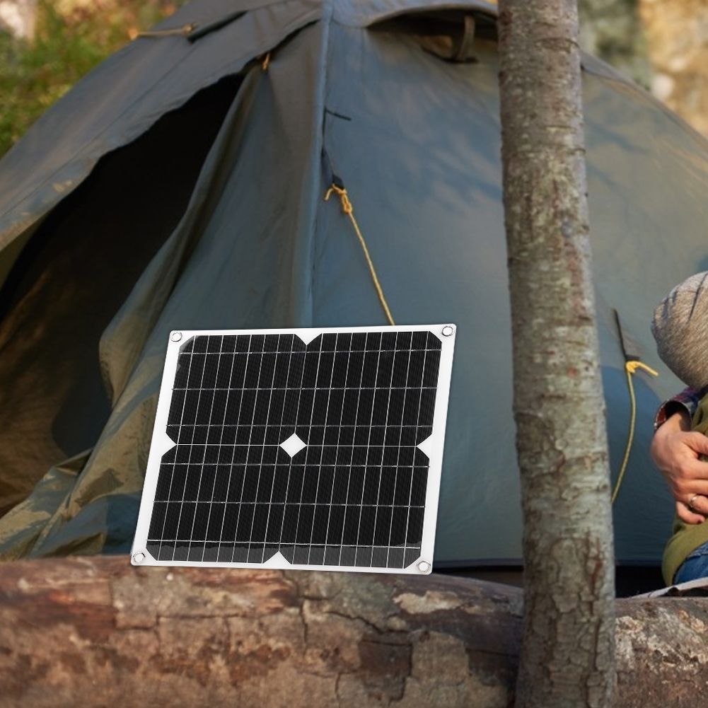 25W 5V SemiFlexible Solar Panel Charging Board Mobile Phone Charger for view 3