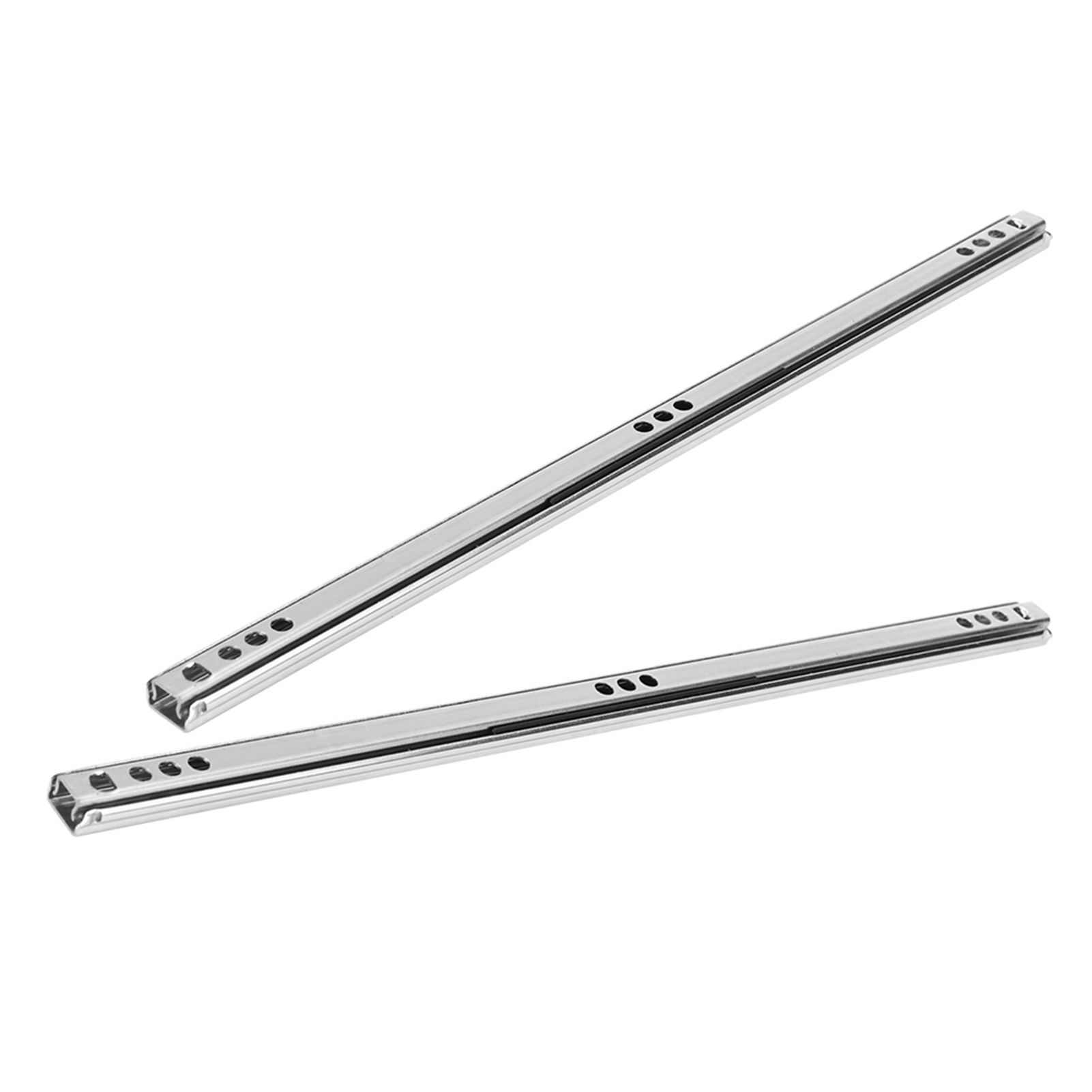 2Pcs/Set 342x17mm Cold Rolled Steel Drawer Rail Ball Bearing Slide for Cabinet view 5