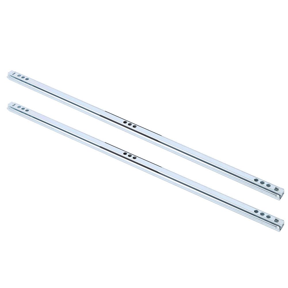 2Pcs/Set 450x17mm Drawer Steel Ball Slide Rail Hardware Accessory for Cabinet view 3