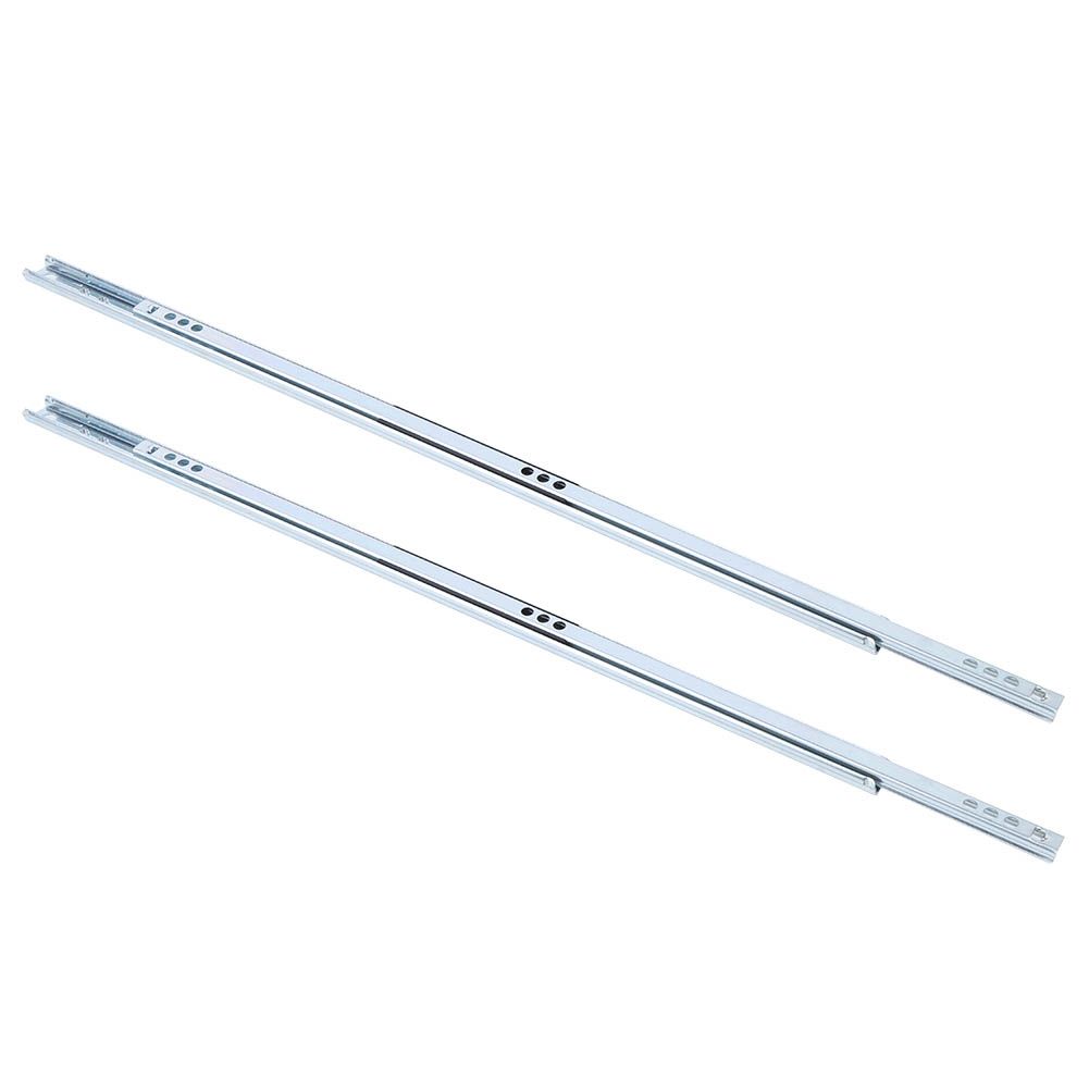 2Pcs/Set 450x17mm Drawer Steel Ball Slide Rail Hardware Accessory for Cabinet view 4