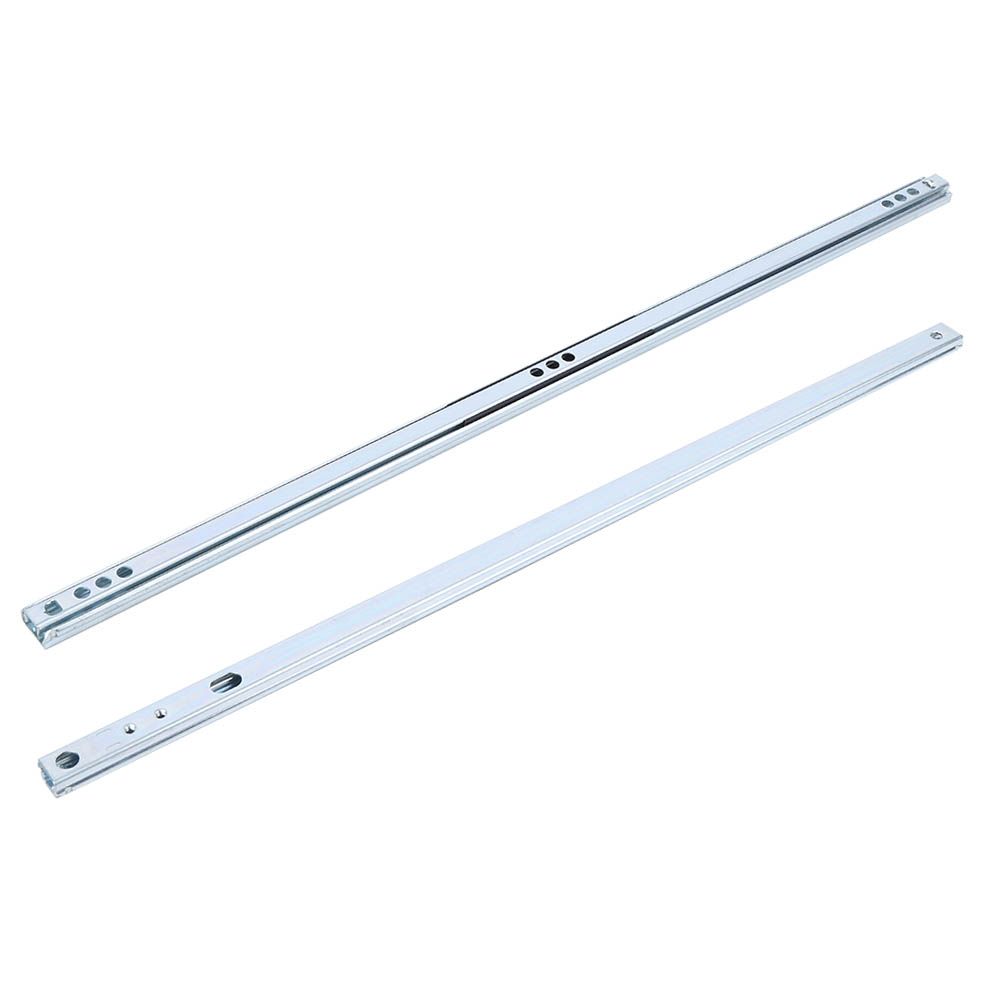 2Pcs/Set 450x17mm Drawer Steel Ball Slide Rail Hardware Accessory for Cabinet view 6