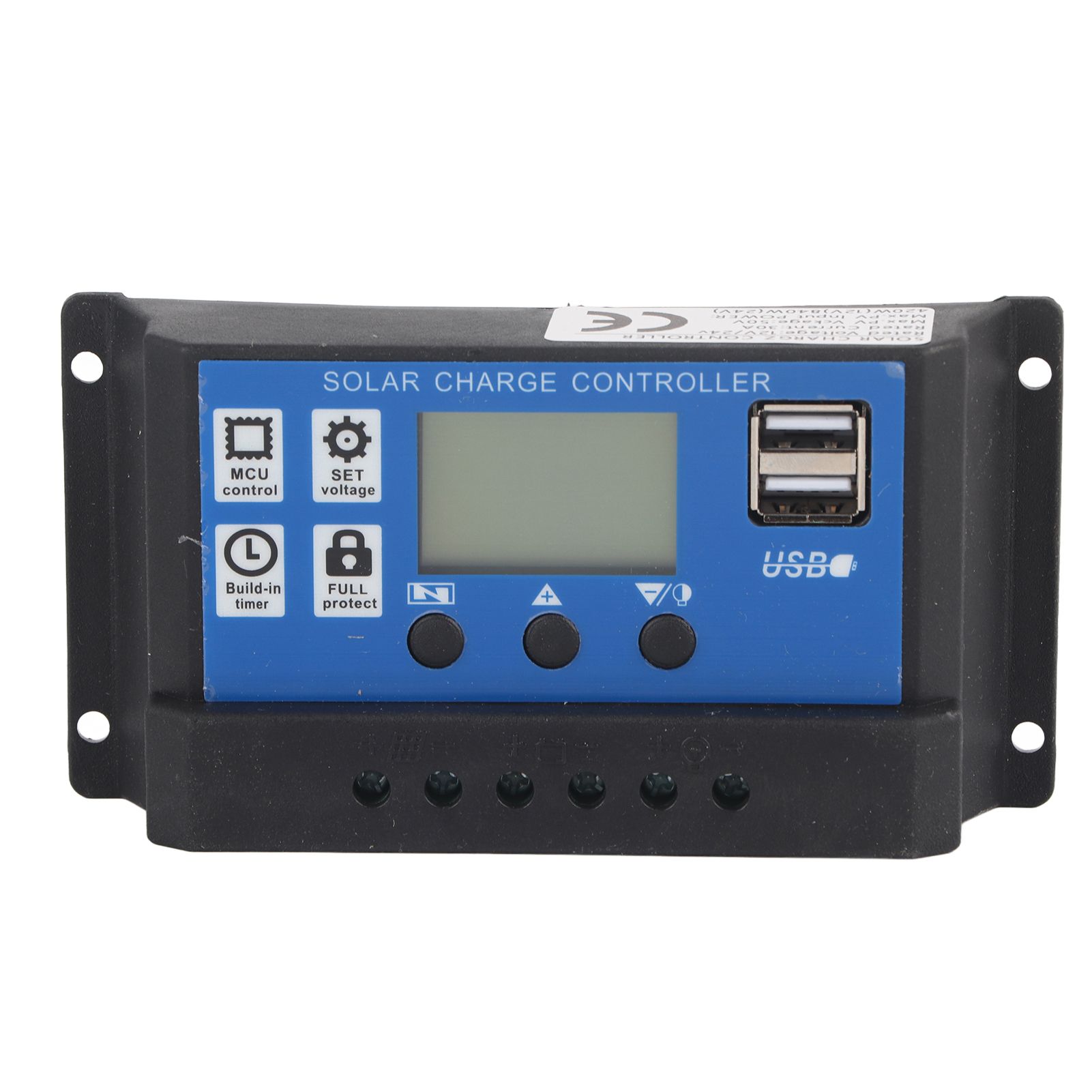 30A Solar Charge Controller Digital Display Photovoltaic Instrument view 2