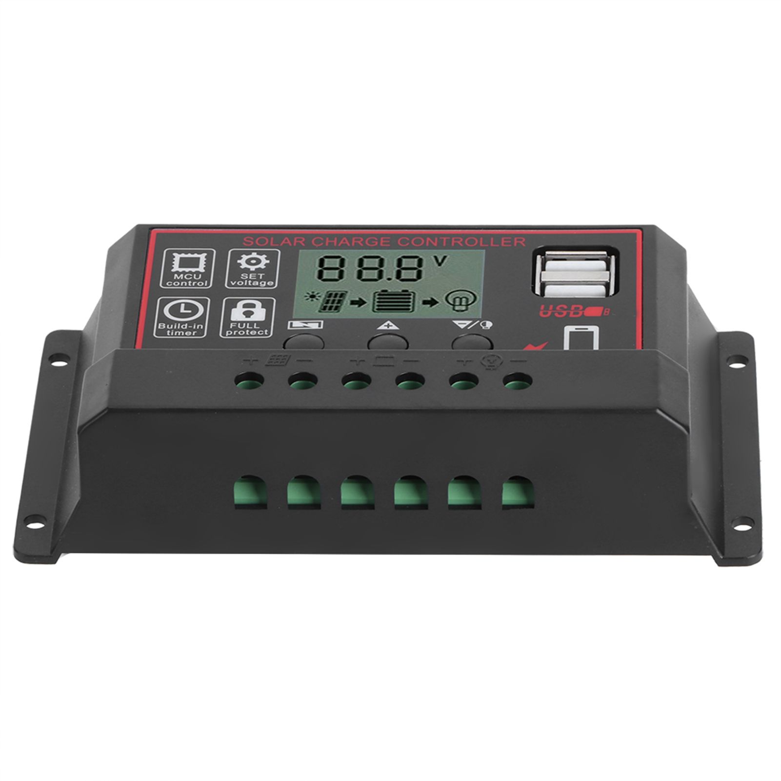 30A Solar Charge Controller Digital Display Photovoltaic Instrument view 8