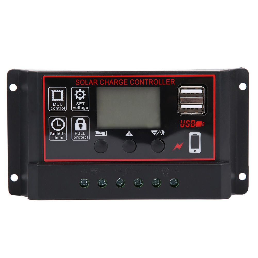 Solar Charge Photovoltaic Instrument Controller USB5V Digital Diplay Solar view 2