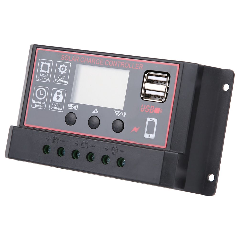 Solar Charge Photovoltaic Instrument Controller USB5V Digital Diplay Solar view 3