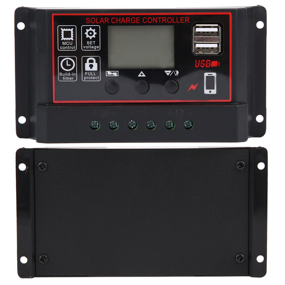 Solar Charge Photovoltaic Instrument Controller USB5V Digital Diplay Solar view 7