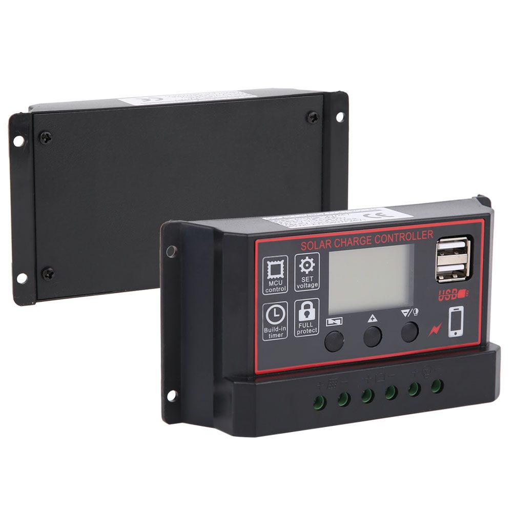Solar Charge Photovoltaic Instrument Controller USB5V Digital Diplay Solar view 8