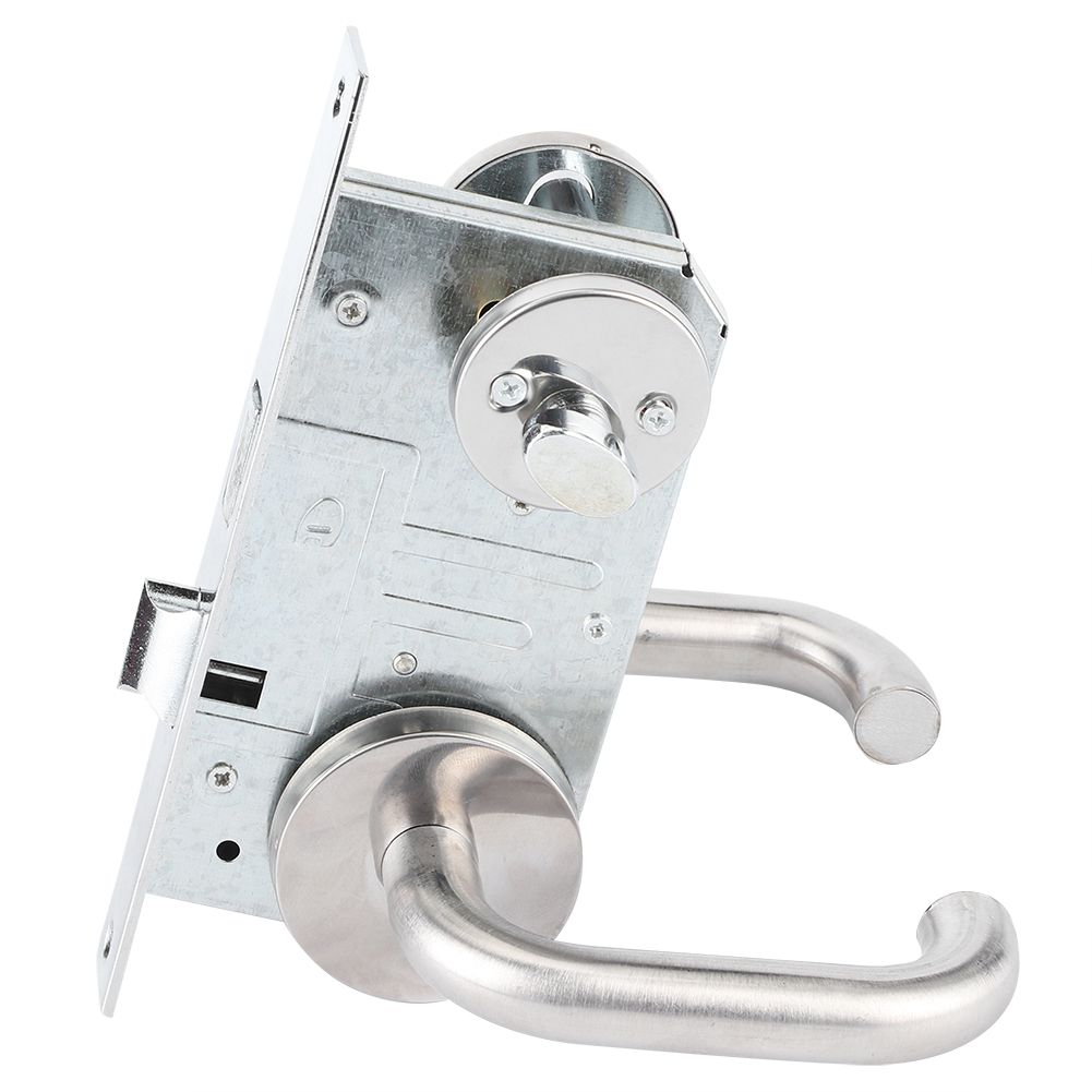 Stainless Steel Aisle Handle Lock Door Lock Kit for Fire Emergency Exit Corridor view 8