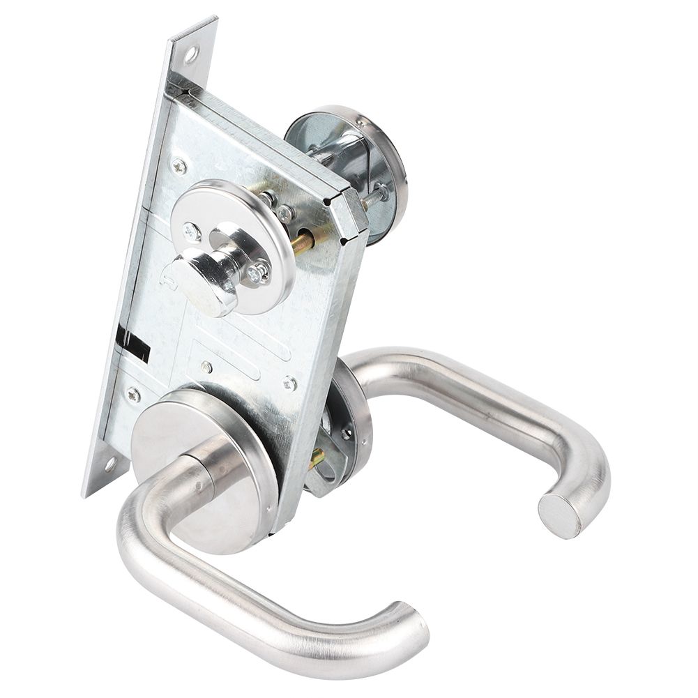 Stainless Steel Aisle Handle Lock Door Lock Kit for Fire Emergency Exit Corridor view 9