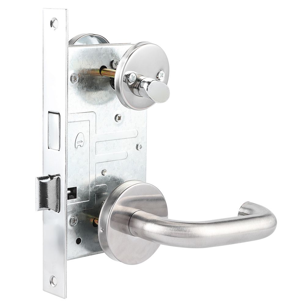 Stainless Steel Aisle Handle Lock Door Lock Kit for Fire Emergency Exit Corridor view 10