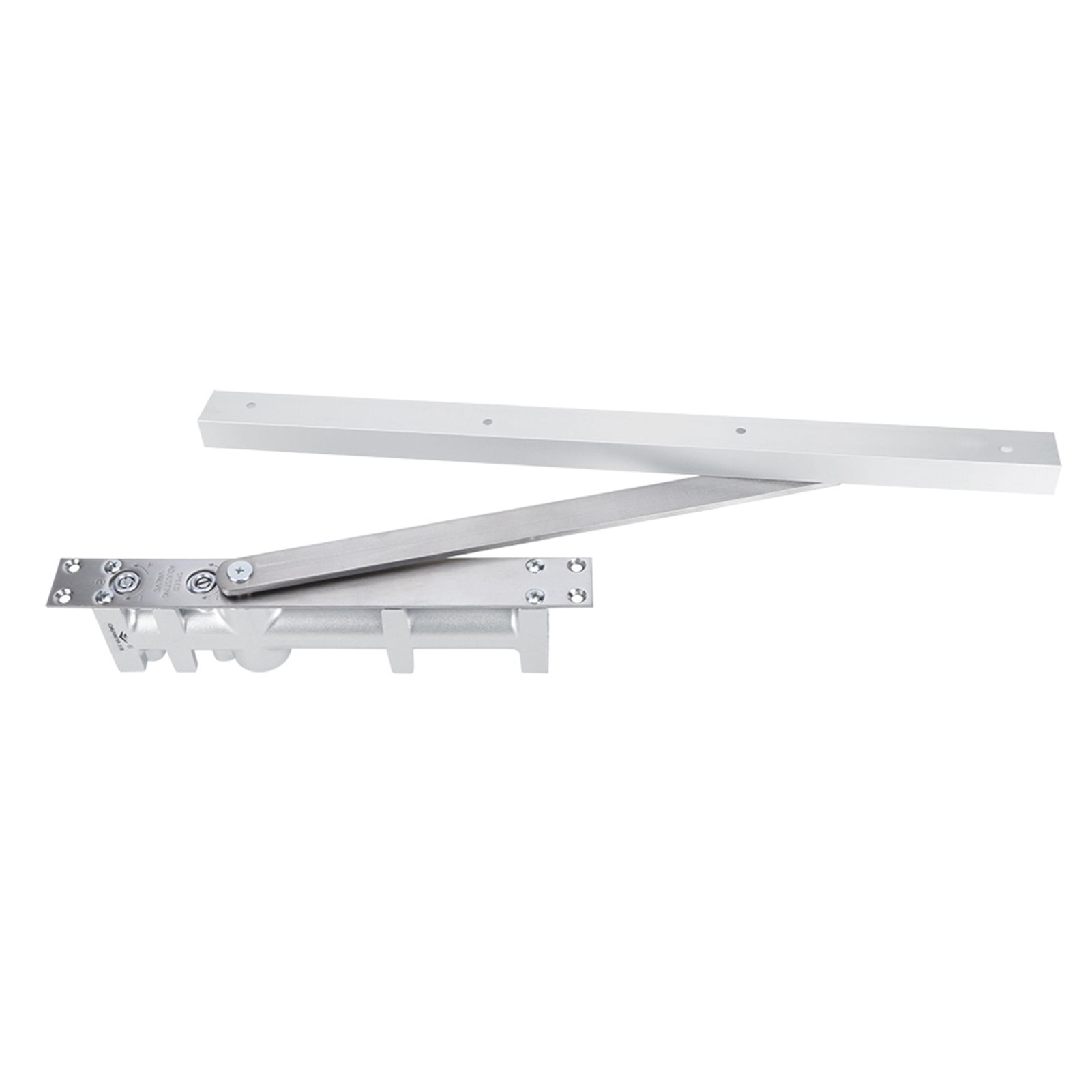 Aluminum Automatic Positioning Concealed Hydraulic Buffer Door Closers 80KG view 10