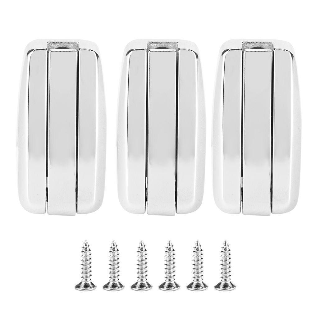 3Pcs/Set Zinc Alloy Concealed Clothes Hook Hanger for Closet Wardrobe Bathroom view 2