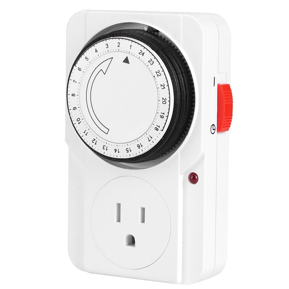 Mechanical Timer Socket 24‑Hour Cycle Timing Controller Socket Home Supplies view 2