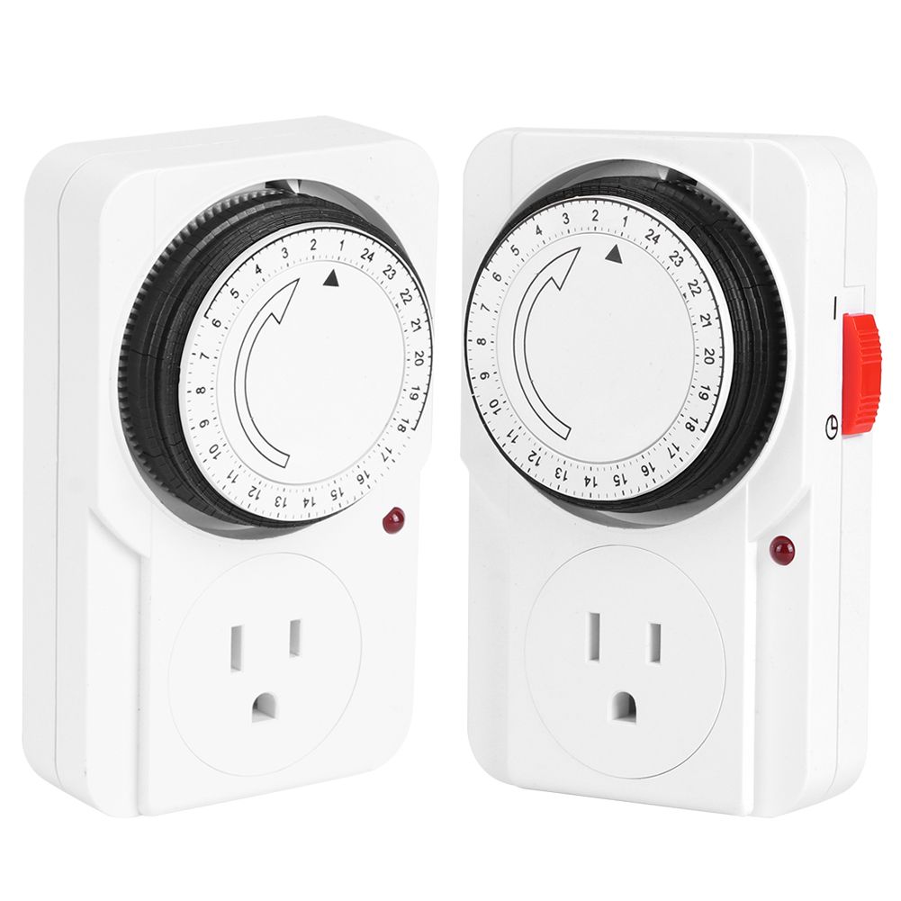 Mechanical Timer Socket 24‑Hour Cycle Timing Controller Socket Home Supplies view 8