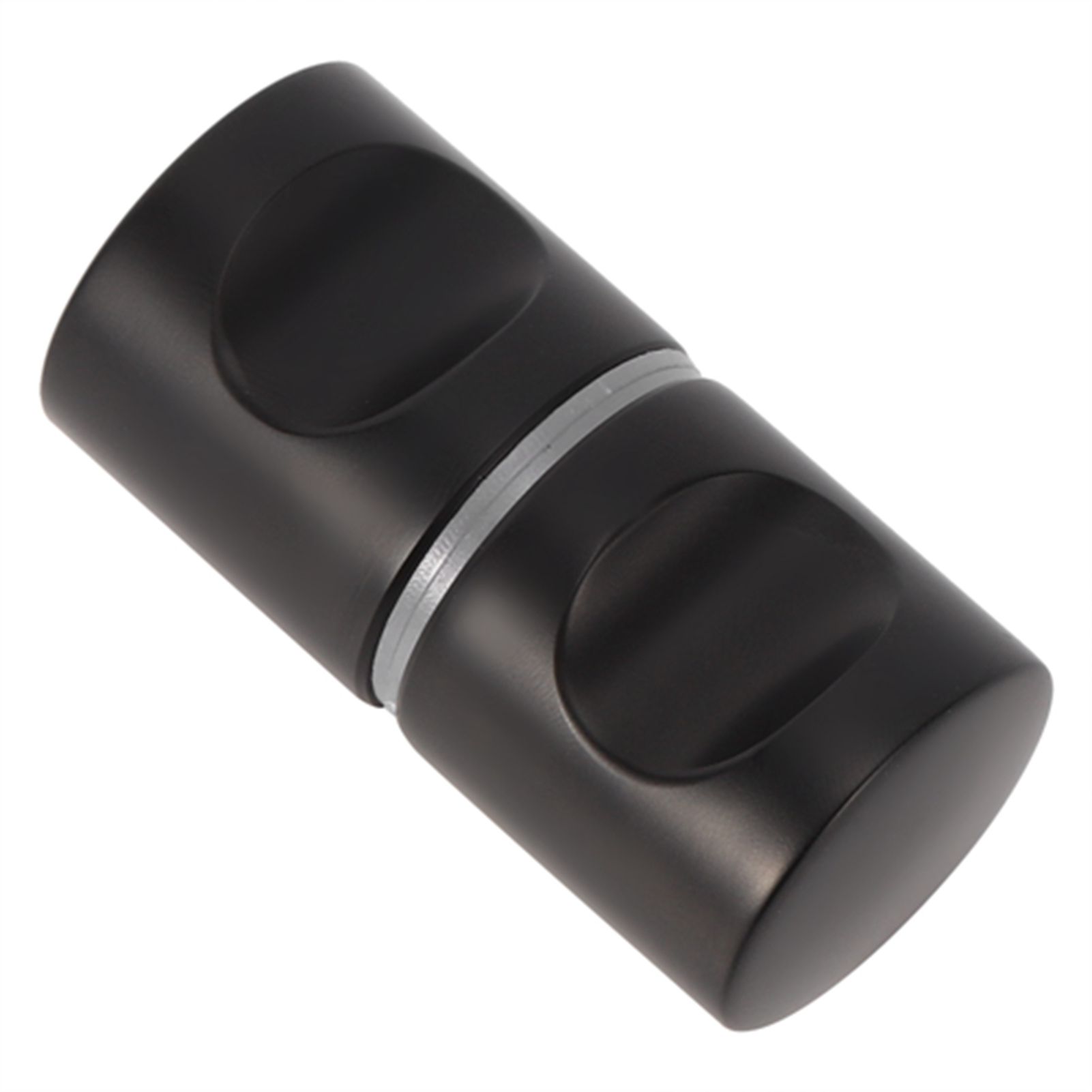 Aluminum Alloy Single Hole Glass Door Handle Hardware for Home Bathroom view 4