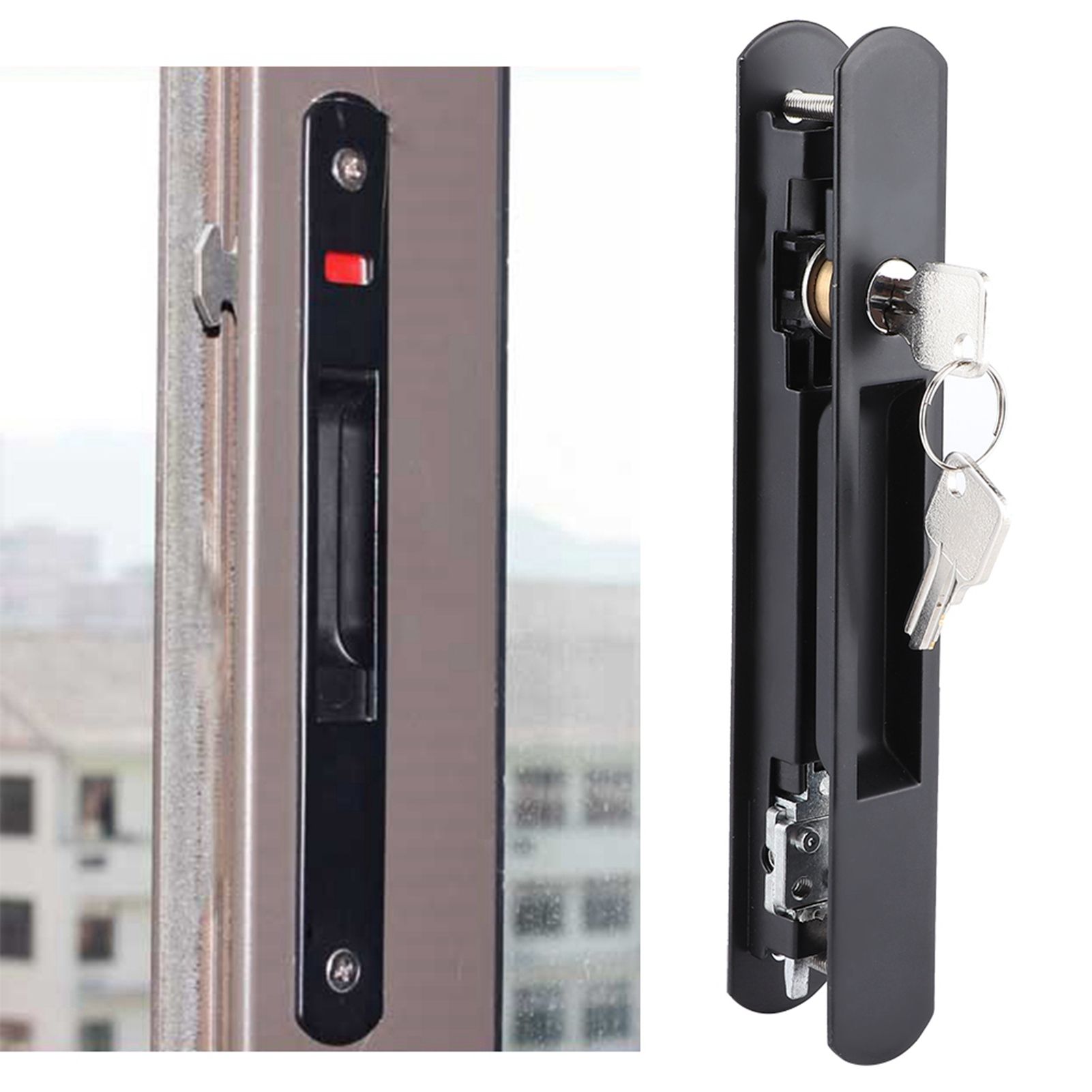 Sliding Door Window Hook Lock Modern Mobile Door Single Double Sided Lock view 11
