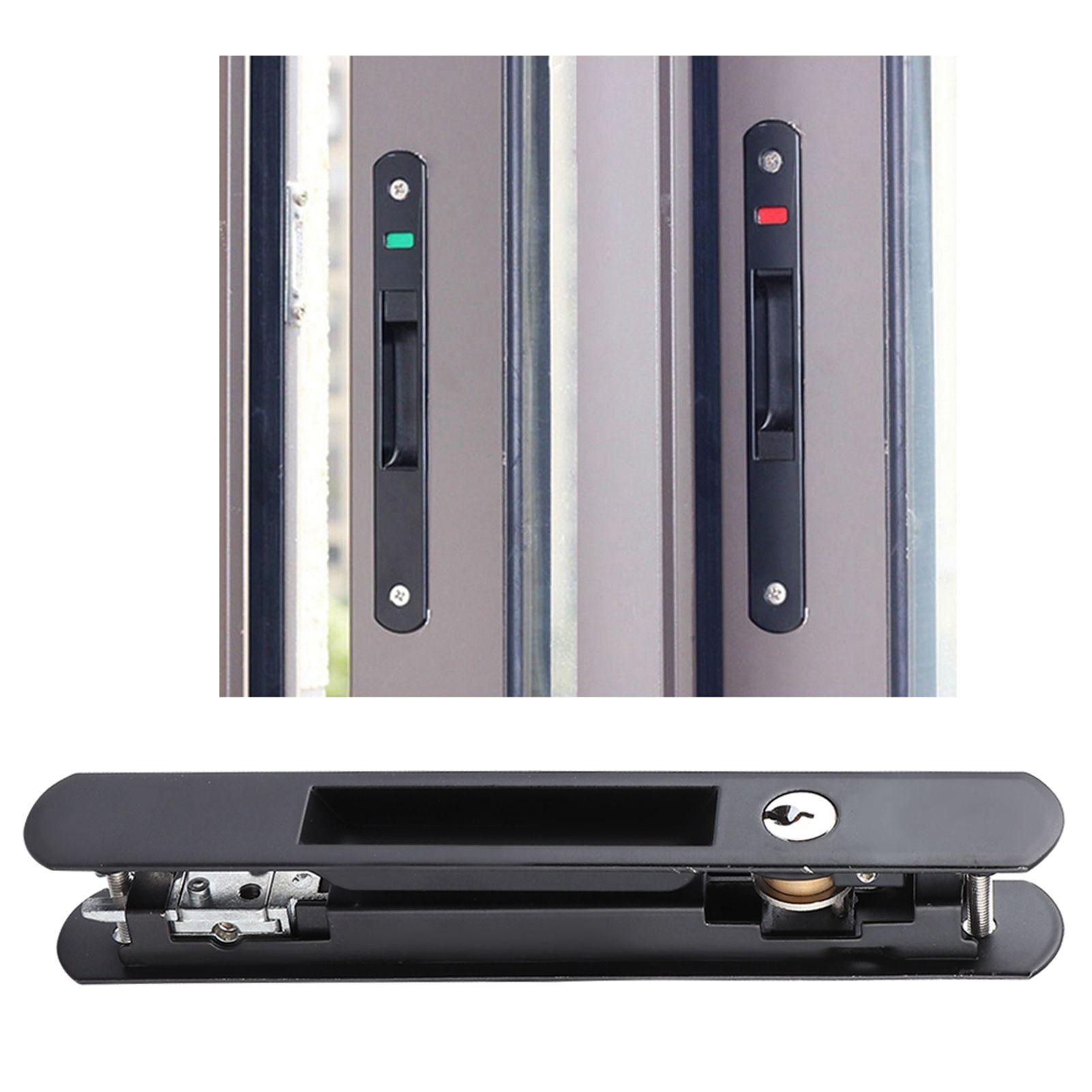 Sliding Door Window Hook Lock Modern Mobile Door Single Double Sided Lock view 12
