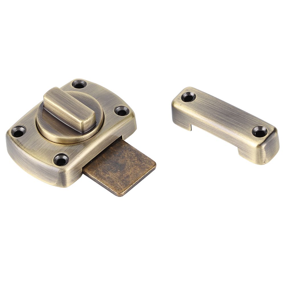 Zinc Alloy Sliding Door Lock Latch Bolt Buckle for Cabinet Closet Cupboard view 3