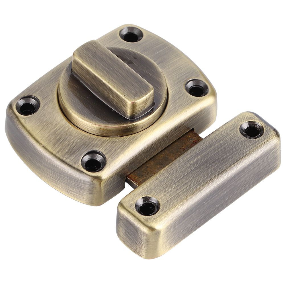 Zinc Alloy Sliding Door Lock Latch Bolt Buckle for Cabinet Closet Cupboard view 4