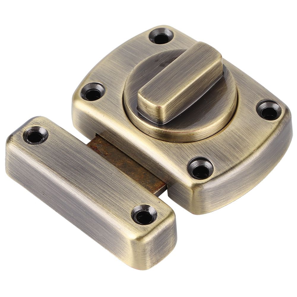 Zinc Alloy Sliding Door Lock Latch Bolt Buckle for Cabinet Closet Cupboard view 5