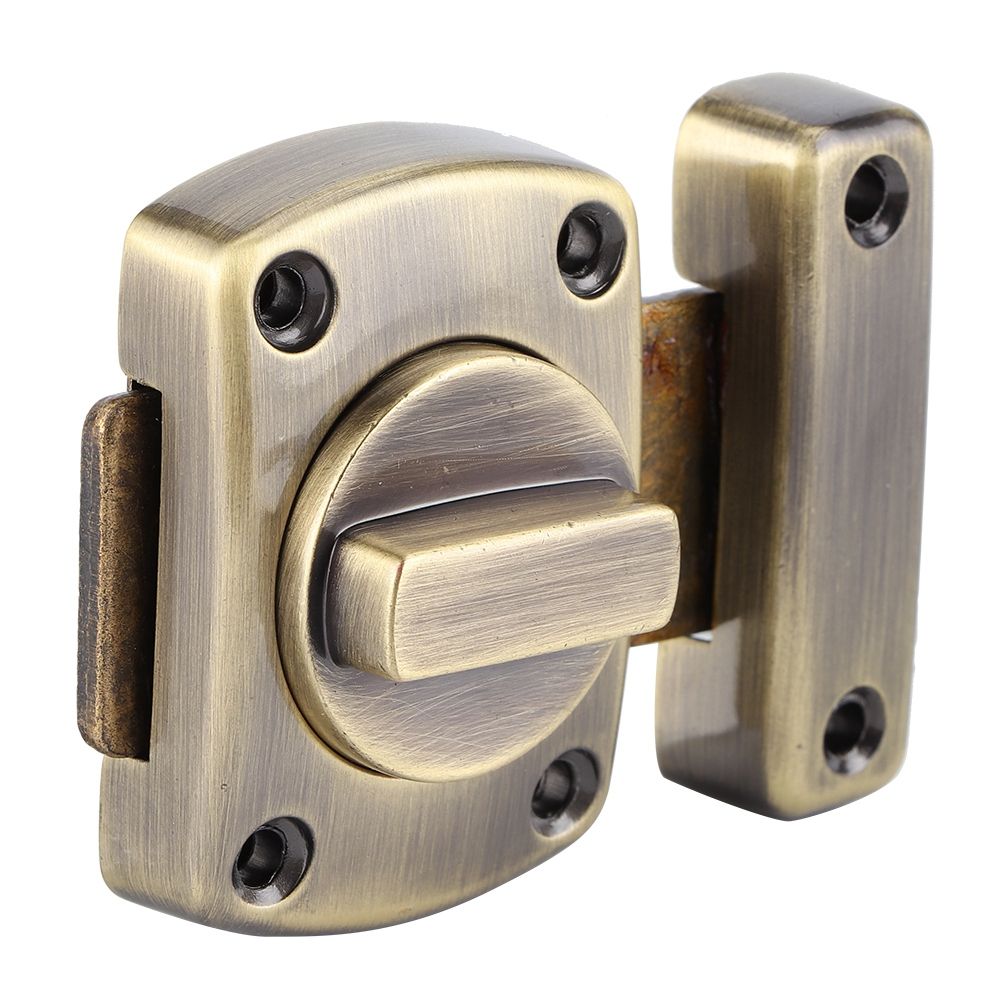 Zinc Alloy Sliding Door Lock Latch Bolt Buckle for Cabinet Closet Cupboard view 6