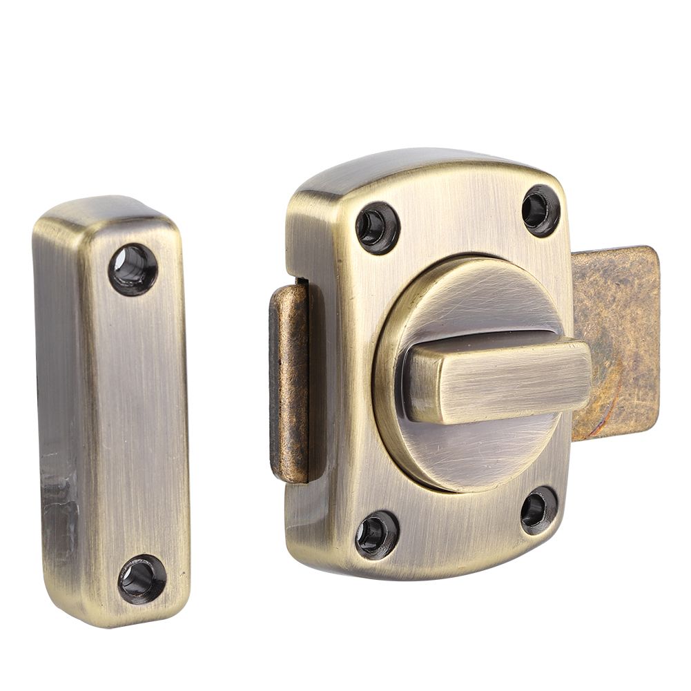 Zinc Alloy Sliding Door Lock Latch Bolt Buckle for Cabinet Closet Cupboard view 7