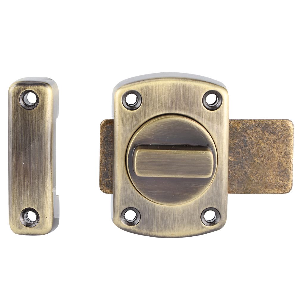 Zinc Alloy Sliding Door Lock Latch Bolt Buckle for Cabinet Closet Cupboard view 8