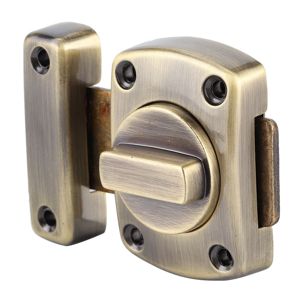 Zinc Alloy Sliding Door Lock Latch Bolt Buckle for Cabinet Closet Cupboard view 9