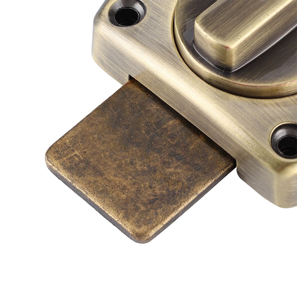 Zinc Alloy Sliding Door Lock Latch Bolt Buckle for Cabinet Closet Cupboard view 11