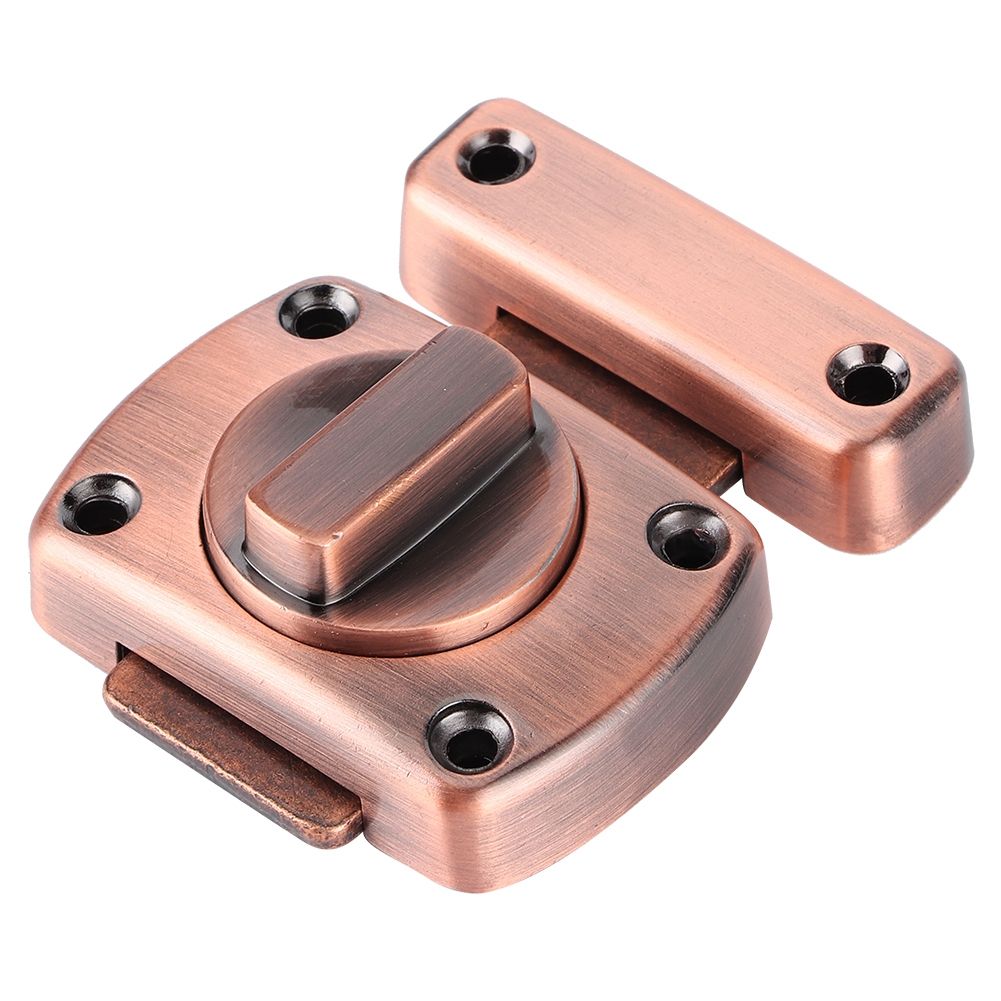 Zinc Alloy Sliding Door Lock Latch Bolt Buckle for Cabinet Closet Cupboard view 3