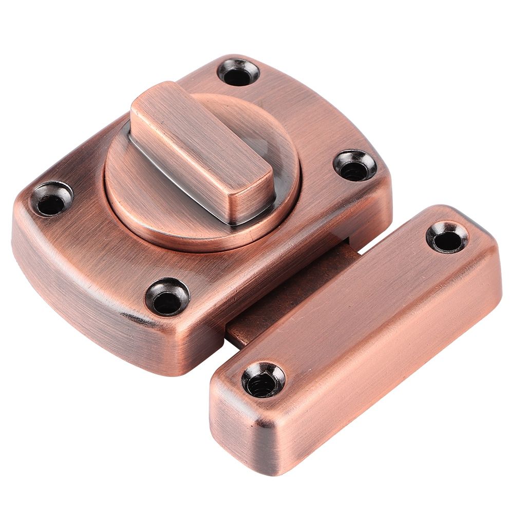 Zinc Alloy Sliding Door Lock Latch Bolt Buckle for Cabinet Closet Cupboard view 4