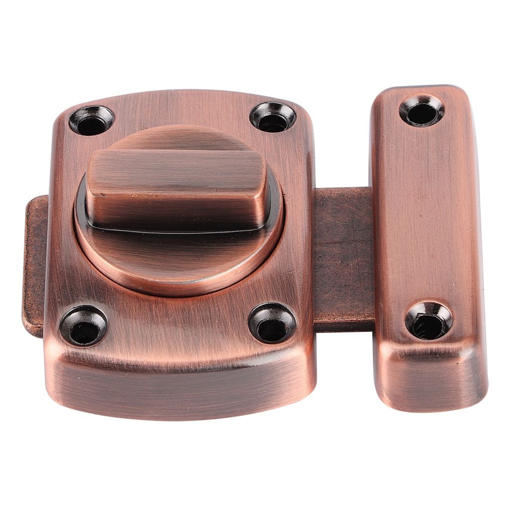Zinc Alloy Sliding Door Lock Latch Bolt Buckle for Cabinet Closet Cupboard view 5