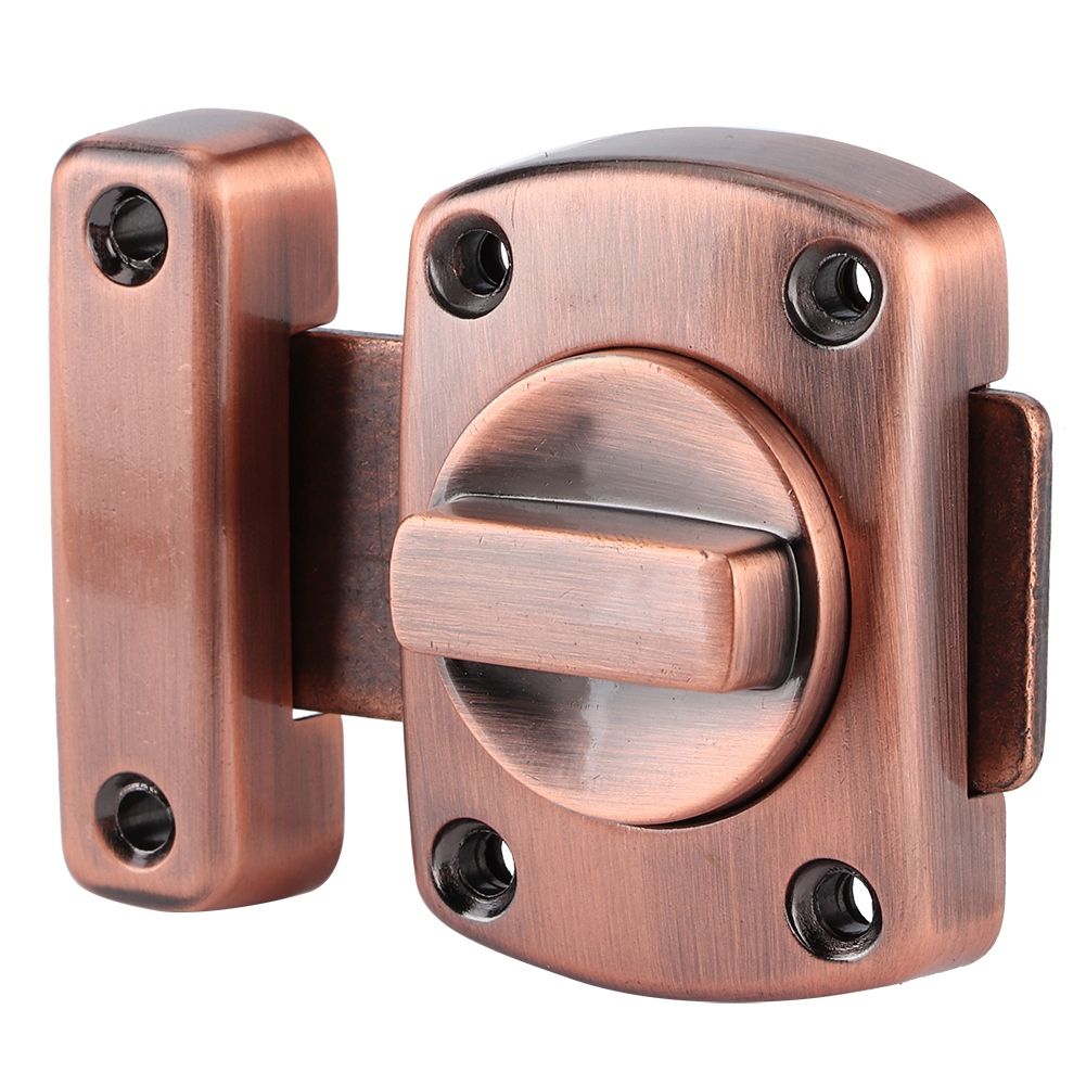 Zinc Alloy Sliding Door Lock Latch Bolt Buckle for Cabinet Closet Cupboard view 6