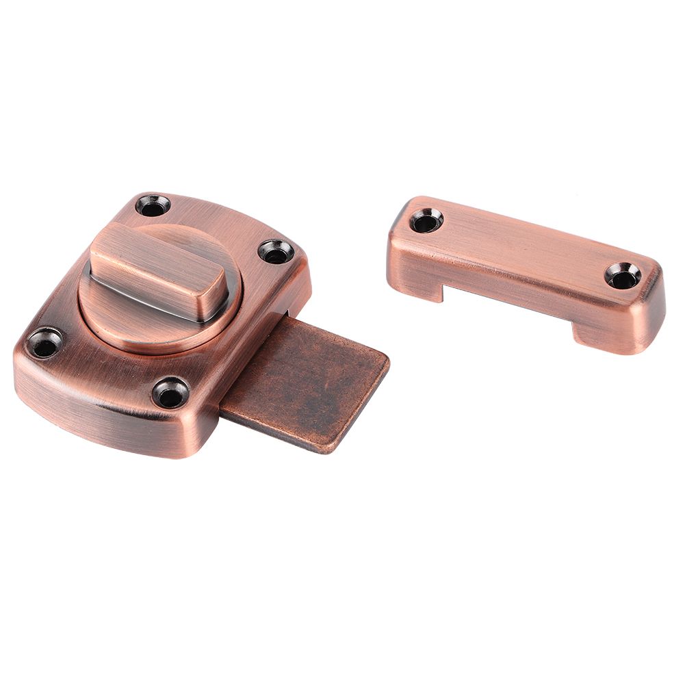 Zinc Alloy Sliding Door Lock Latch Bolt Buckle for Cabinet Closet Cupboard view 7