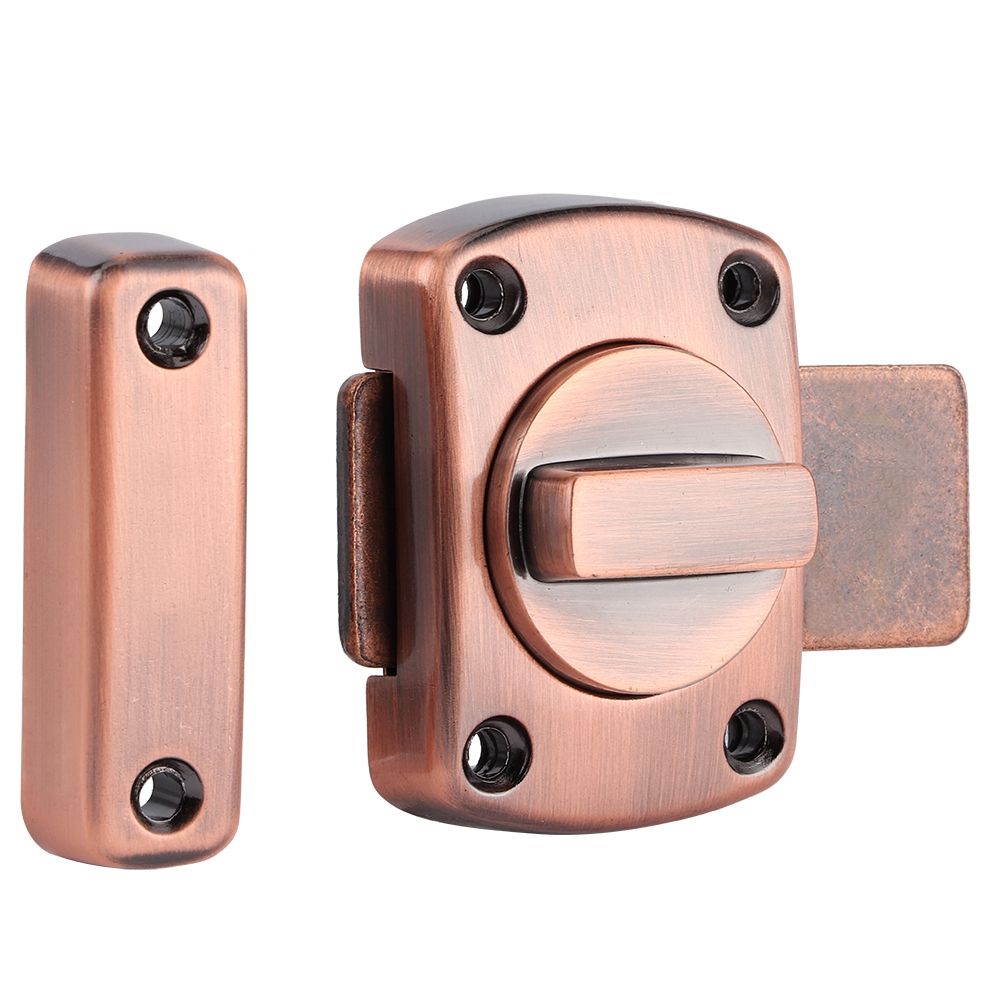 Zinc Alloy Sliding Door Lock Latch Bolt Buckle for Cabinet Closet Cupboard view 8