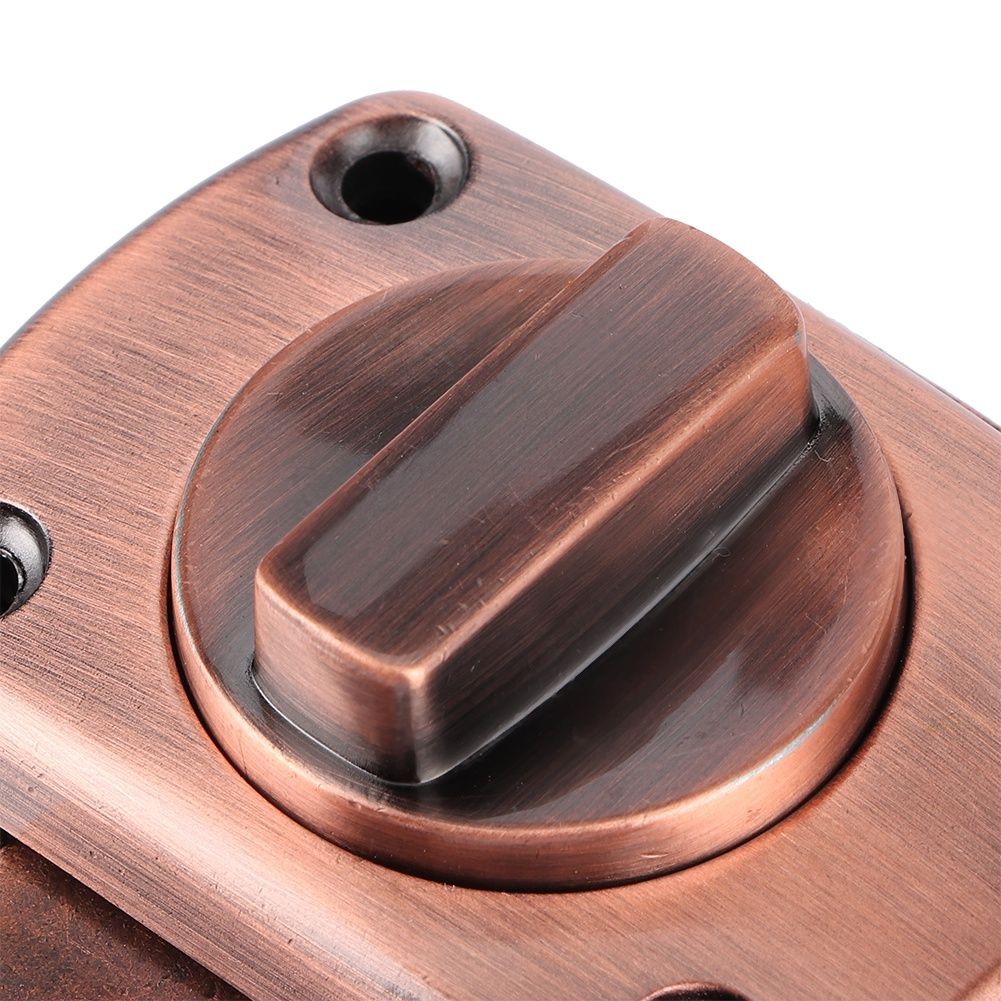 Zinc Alloy Sliding Door Lock Latch Bolt Buckle for Cabinet Closet Cupboard view 11