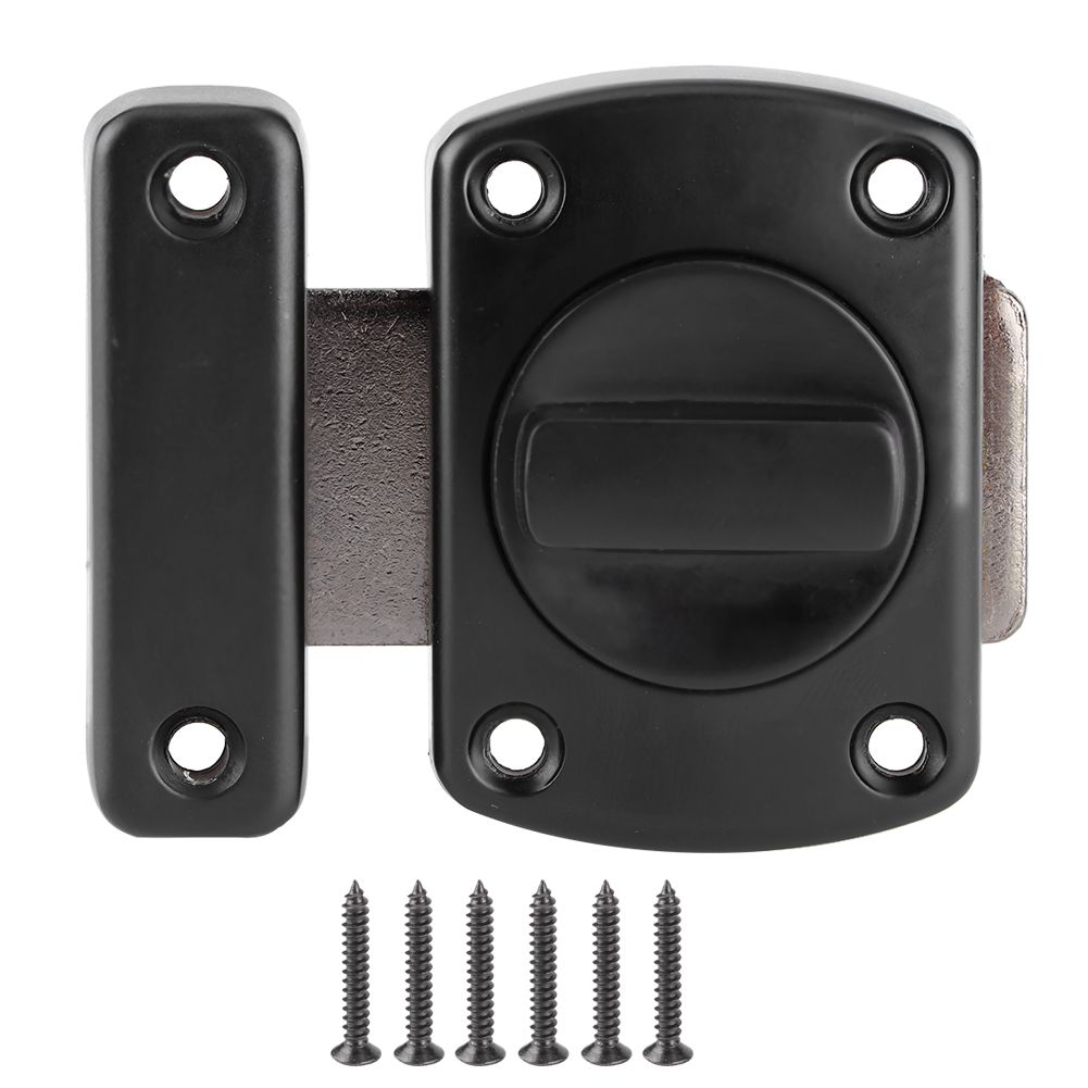 Zinc Alloy Sliding Door Lock Latch Bolt Buckle for Cabinet Closet Cupboard view 2