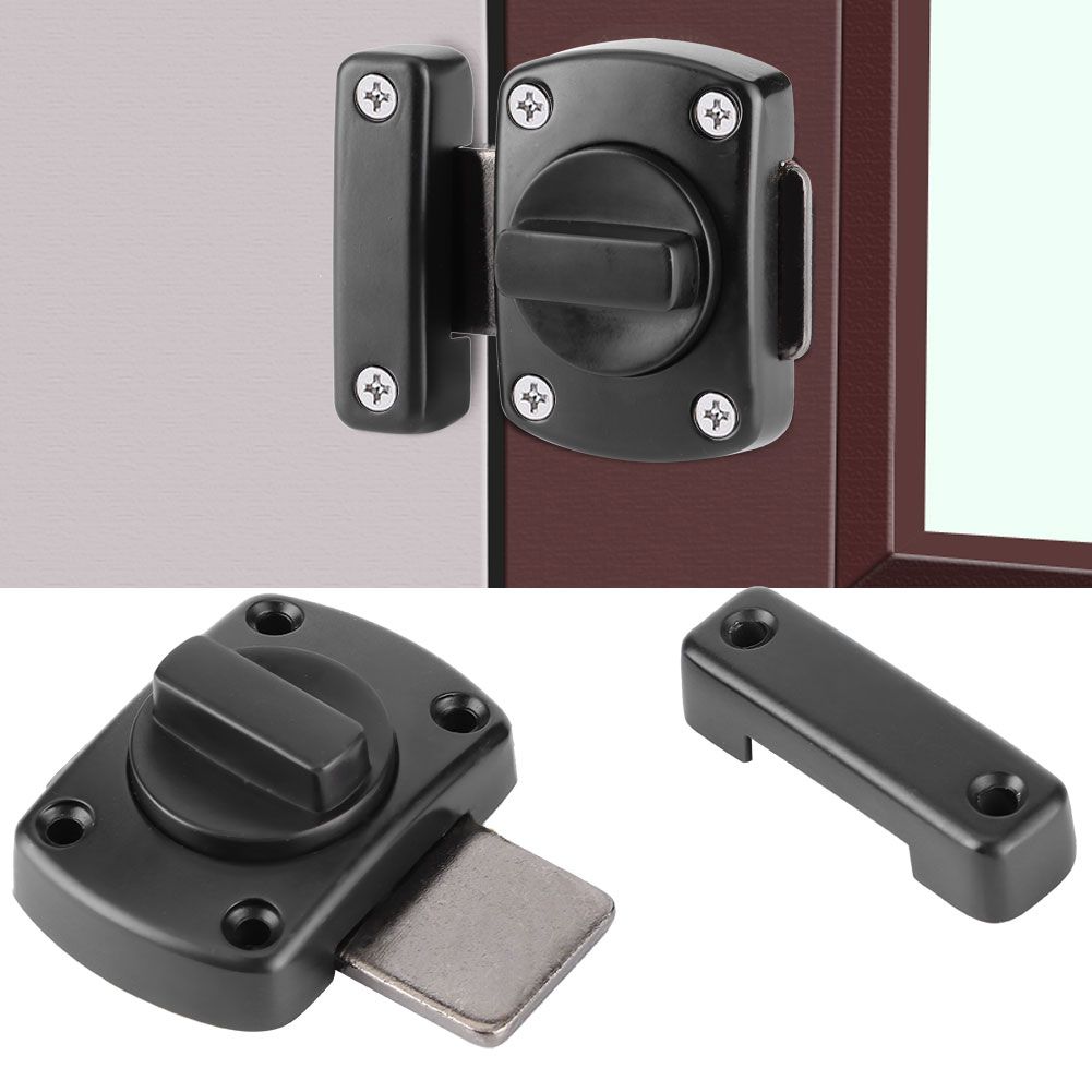 Zinc Alloy Sliding Door Lock Latch Bolt Buckle for Cabinet Closet Cupboard view 10