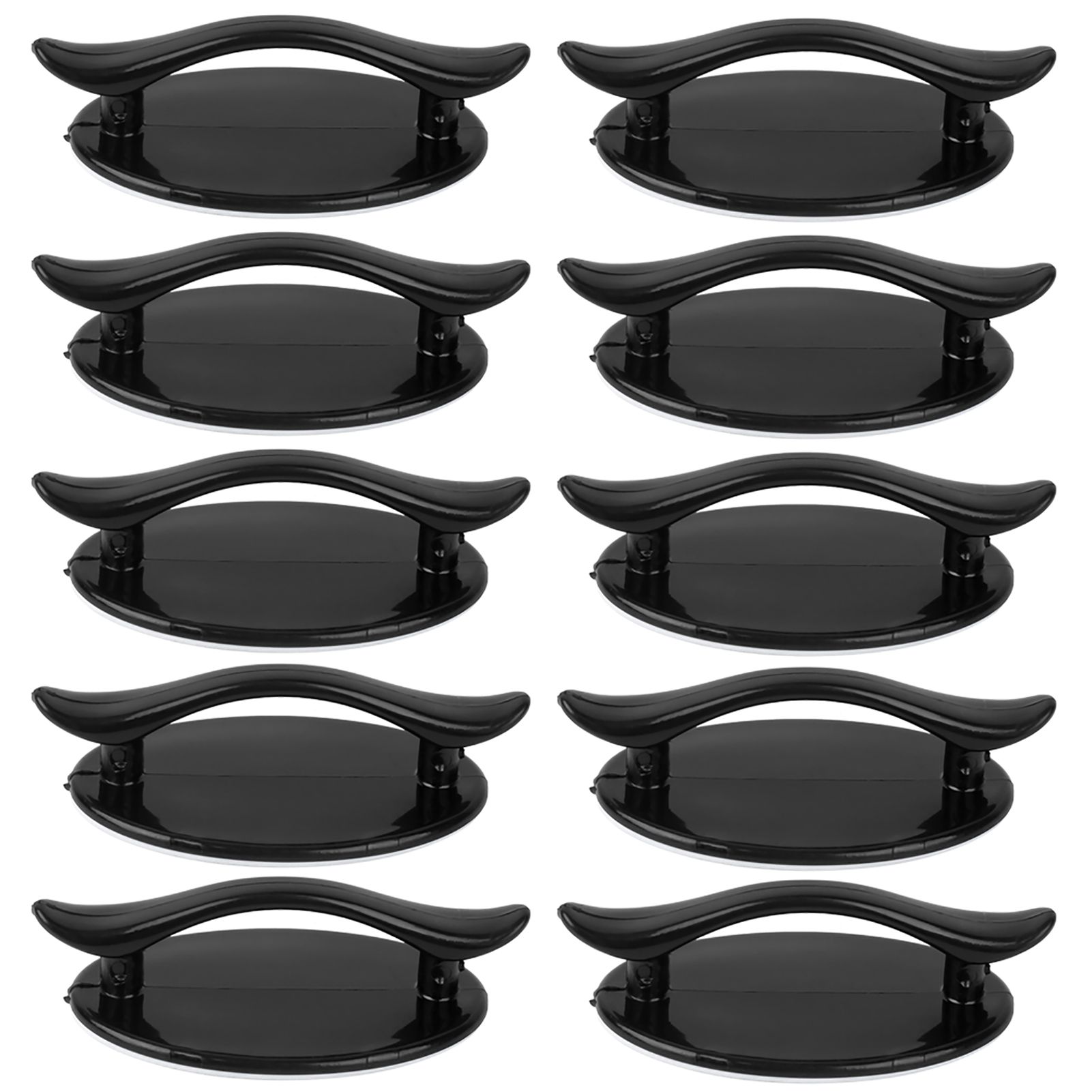 10Pcs Self Stick Drawer Knobs Door Auxiliary Pull Handle for Kitchen Sliding view 6