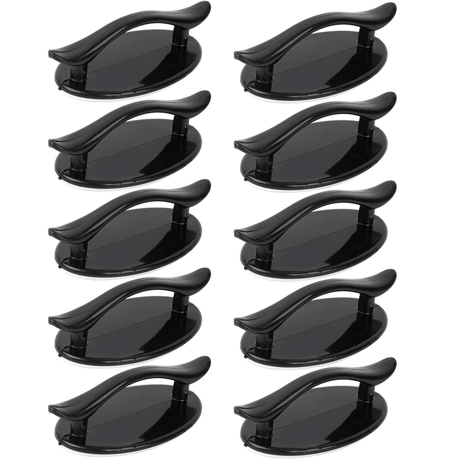 10Pcs Self Stick Drawer Knobs Door Auxiliary Pull Handle for Kitchen Sliding view 8