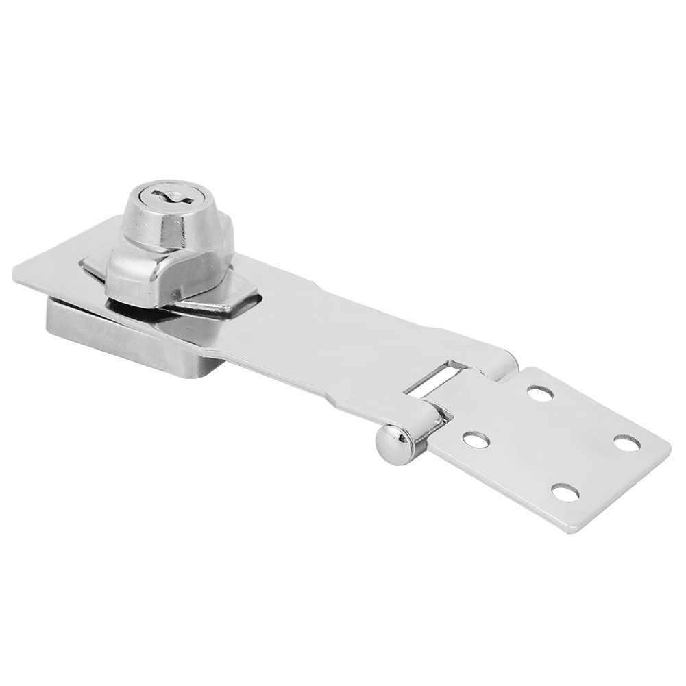 Household Zinc Alloy Drawer Keyed Hasp Safety Locks Hardware for Furniture view 4